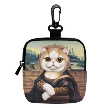 Imagem de Porta-chaves mini porta-moedas, bolsa multifuncional para chaves, moedas, fone de ouvido, batom 3, LCS multicolorido 28807, Tendência