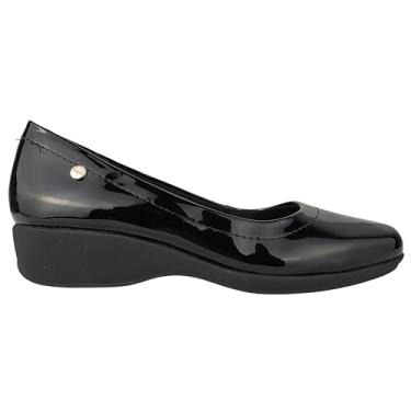 Imagem de Sapato Feminino Super Conforto Firezzi Scarpin Verniz 233014 (Preto, BR, Adulto, Numérico, 40)