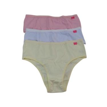 Imagem de Kit 6 calcinhas adulto 780 kellynha, Sortidas, GG