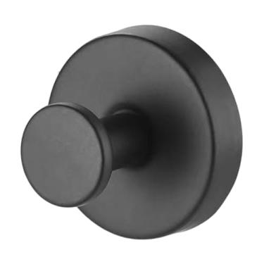 Imagem de DimyFew Gancho com ventosa a vácuo para pendurar em chuveiro, suporte multiuso para porta de vidro de casa, Preto