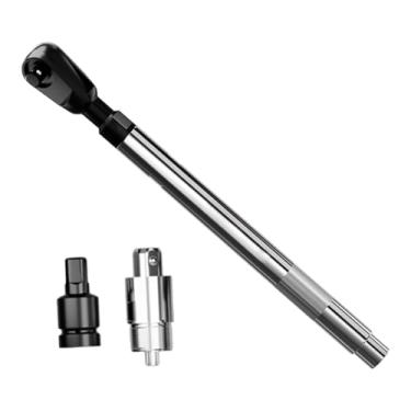 Imagem de Ｂｅｓｇａ Chave de extensão deslocada de 1/2" para catraca de impacto, alto desempenho, para espaços apertados. Chave de catraca elétrica.