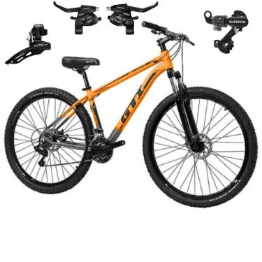 Imagem de Bicicleta Mtb Aro 29 Gti Roma 21v Indexado Freio Mecânico Cambios Trocadores Shimano-Unissex