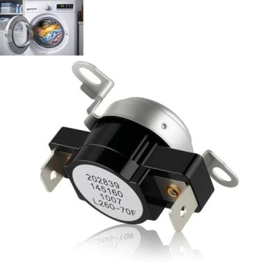 Imagem de Termostato 3204267 de alta qualidade, compatível com secadora de roupas Frigidaire, AP2131477 Termostato de segurança substitui 508516 AH446428 EA446428 PS446428 da Ketofa