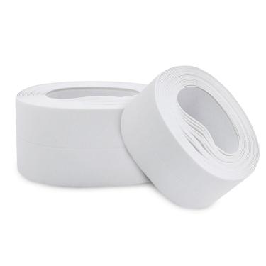 Imagem de Fita De Vedação Adesiva Porta Janela Protetor 3 Metros X 3,5cm Branco