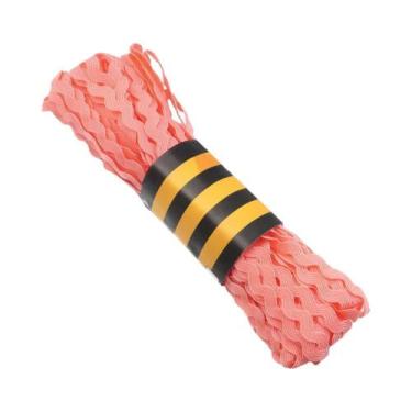 Imagem de Fita De Poliéster Zig Zag De 5mm 15 Jardas DIY Artesanal Para Decoraçã