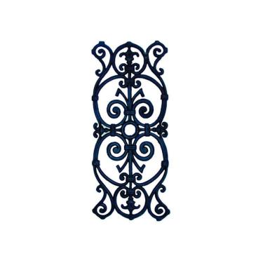 Imagem de Grade Ferro Fundido Portuguesa Sacada Varanda Escada 72x32cm