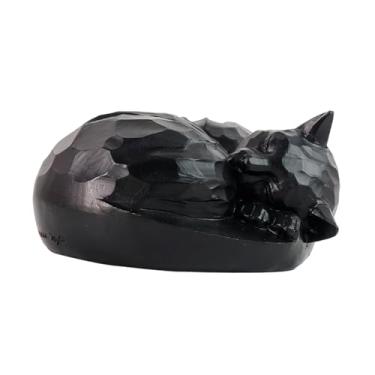 Imagem de Generic Urna funerária para gatos, ornamento, estátua memorial para animais de estimação, presente de condolências, urna de resina para pequenos animais,