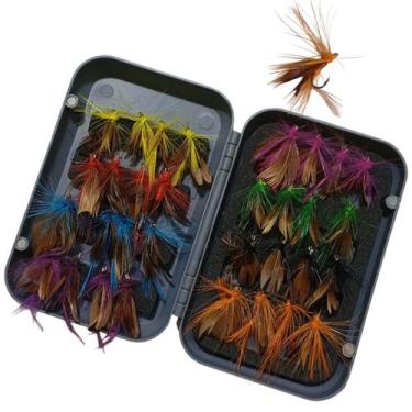 Imagem de Isca Pesca Mosca Artificial Peixe Pescaria Robalo Lambari Tainha Tucun