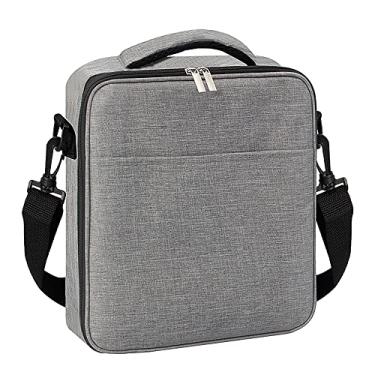 Imagem de Bolsa térmica leve para acampamento piquenique viagem churrasco portátil com tecido Oxford espuma e forro de alumínio