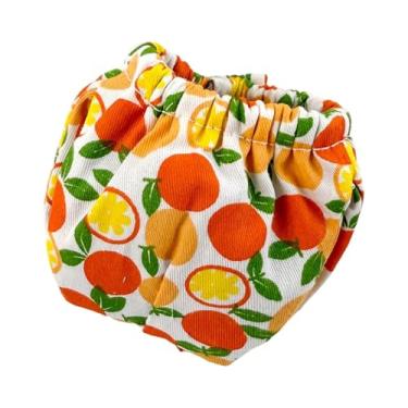 Imagem de Dualoai Fraldas para Esquilos, Roupas de Fralda para Porquinhos-da-Índia, Suprimentos para Animais de Estimação, Fraldas Reutilizáveis ​​para Pequenos Animais, Laranja, M