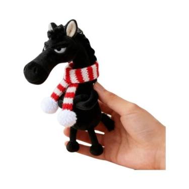 Imagem de Mochila De Pelúcia Do Ano Do Cavalo, Pingente De Brinquedo De Pônei De