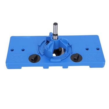 Imagem de Diydeg Gabarito de Perfuração de Dobradiça, Gabarito de Dobradiça de Porta Escondida 35mm Guia de Furo Portas de Armário de Cozinha Ferramentas para Trabalhar Madeira para