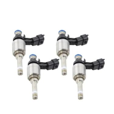 Imagem de Injetor de combustível de 1/4 peças, compatível com Hyundai Accent Veloster, compatível com Kia Rio Soul 1.6L L4 2012-2017 35310-2B120 353102B120 35310-2B130 (4 peças)