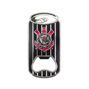 Imagem de Ímã Abridor Forma Lata 8.5x4cm - Corinthians-Unissex