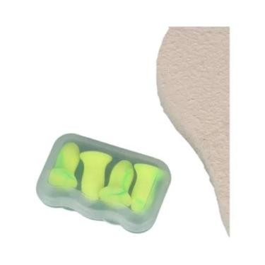 Imagem de Protetores Auriculares Reutilizáveis Anti-Ruído Para Dormir Isolamento