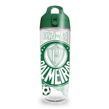 Imagem de Garrafa De Água Palmeiras Squeeze 600ml escolar e academia - - Helsim,