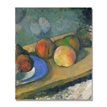 Imagem de NHLDZYH Tela vintage de frutas mortas, impressão de estilo de pintura a óleo vintage, decoração de jantar de fazenda D25. 70 x 84 cm. Somente tela