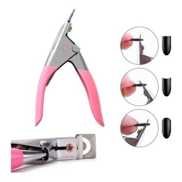 Imagem de Cortador De Tips Alicate Unhas Tips Acrigel Gel Uv Postiça