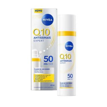 Imagem de Fluido Facial Nivea Q10 Antirrugas Expert Fps50 40ml