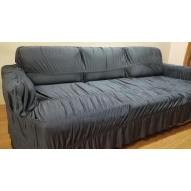 Imagem de Capa de sofá retrátil até 4 lugares. 2.70m larg  x 1, 30 m profundidad