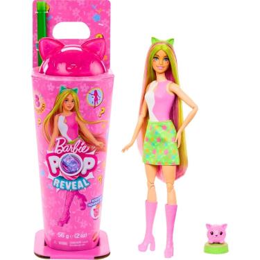 Imagem de Barbie Reveal Color Pop Série Milkshake Surpres JCN85 Mattel