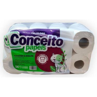 Imagem de Conceito Papeis Papel Toal.Bobina 100% Cl.100Mtx8