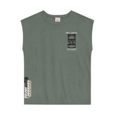 Imagem de Regata infantil menino tropical em gel Brandili-Masculino