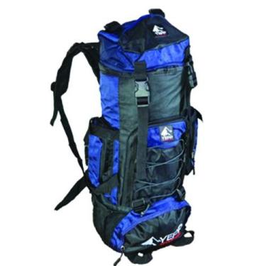 Imagem de Mochila Camping Yepp Trilha 55l Impermeável Mc3022, Azul