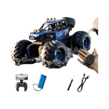 Imagem de Carro RC Anfíbio 4WD À Prova d'Água Para Crianças, Controle Remoto 24G