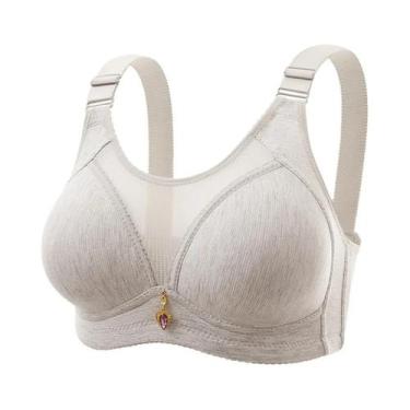 Imagem de Sutiã Esportivo Feminino Confortável Antiderrapante Com Bojo Push-up, 