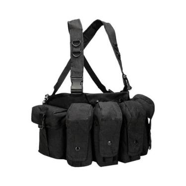 Imagem de Colete Tático De Liberação Rápida MOLLE Para Treinamento CS E Caça Com