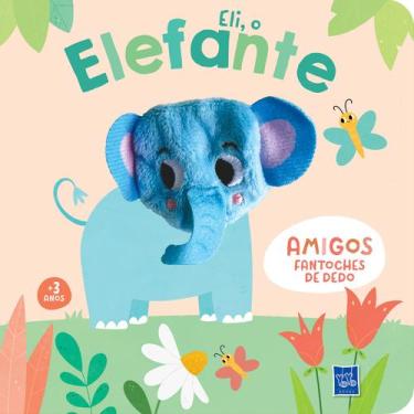Imagem de Livro - Amigos fantoches de dedo - Eli, o elefante