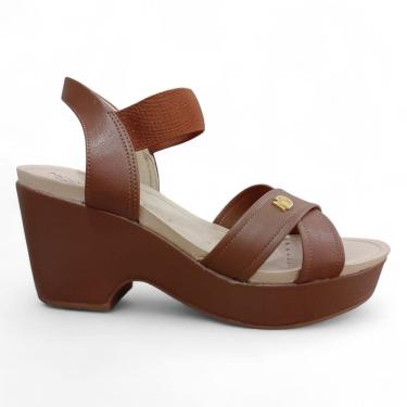 Imagem de Sandalia Salto Confort Calce Facil Modare Elastico 7137.117