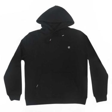 Imagem de Moletom Element Canguru Ebm Logo Chest - Preto-Masculino