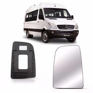 Imagem de LENTE RETROVISOR SPRINTER 2013 a 2015 COM BASE SUPERIOR - SP ACESSÓRIO