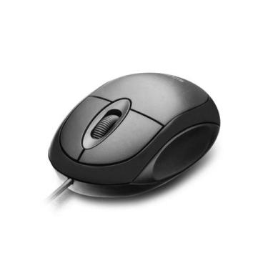 Imagem de Mouse Óptico Classic Usb MF100 1200 Dpi Cabo 1m Preto - MULTI