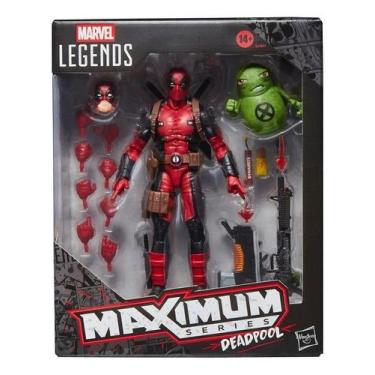Imagem de Deadpool Deluxe Maximum Series Marvel Legends 15 Cm Articulado C/ 20 A
