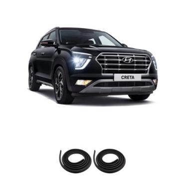 Imagem de Kit Borracha Vedação Das 2 Portas Traseiras do Creta 2017 em diante - 