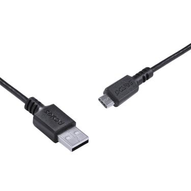 Imagem de Cabo Para Celular Smartphone Usb A 2.0  Para Usb Tipo C 1 Metro Preto - Puacp-01