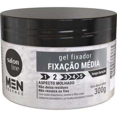 Imagem de Gel Fixador Salon Line Men Essence Fixação Média 300gv