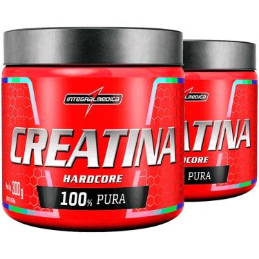 Imagem de Kit 2x Creatina Monohidratada Integralmédica 300g Sem Sabor