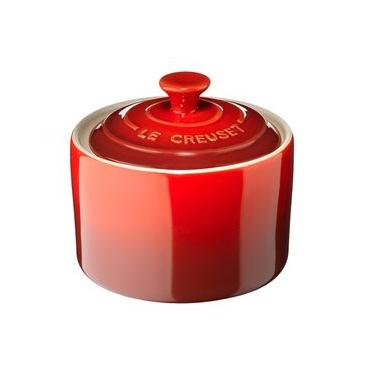 Imagem de AÇUCAREIRO LE CREUSET 300ML EM CERÂMICA ESMALTADA  VERMELHO 80830300600005