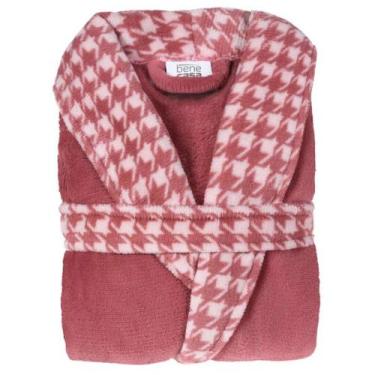 Imagem de Roupão Infantil Microfibra Bene Casa - Rosa -, Rosa