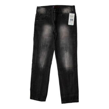Imagem de Calça Jeans Infantil Menino Menina - anjo da mamãe, Violeta, Claro, 10