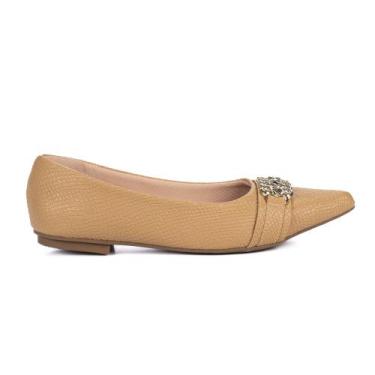 Imagem de Sapatilha Feminina Mulher Moda Dama Bico Fino Confortável - Jjojo Shoe