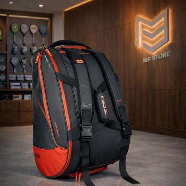 Imagem de Raqueteira NOX Luxury Open Series - Preto / Vermelho