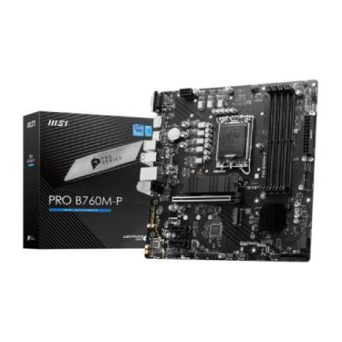 Imagem de Placa Mãe Msi Pro B760m-p Ddr5 Lga 1700 Matx M.2 Vga Hdmi Display Port