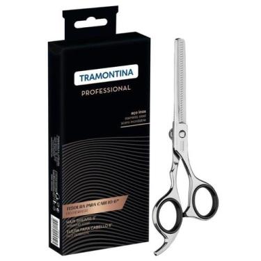 Imagem de Tesoura para Cabelo em Aço Inox 6" com Fio Desbaste - Tramontina