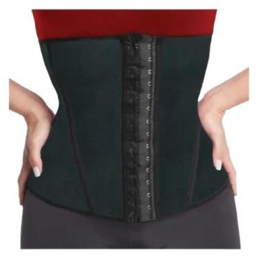 Imagem de Cinta Modeladora Waist Trainer Preta Esbelt 062WT, P, Preto