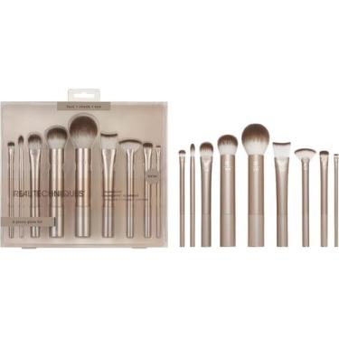 Imagem de Kit Real Techniques Pincéis Au Naturale Glow 9 Peças - R T